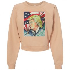 Women's Raglan Pullover Fleece