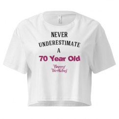 Ladies Festival Cali Crop Top Tee