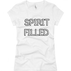 Ladies Slim Fit Basic Promo Jersey Tee