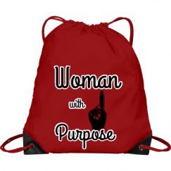 Port & Company Drawstring Cinch Bag