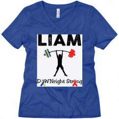 Ladies Relaxed Fit V-Neck Tee