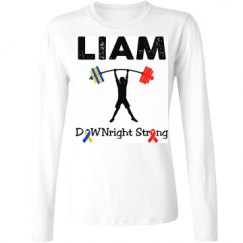 Ladies Relaxed Fit Basic Long Sleeve Tee