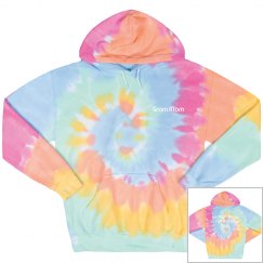 Adult Hoodie Sweatshirt Tie Dye