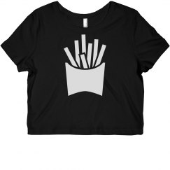 Fries Crop Top