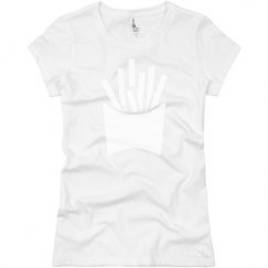 Ladies Slim Fit Basic Promo Jersey Tee