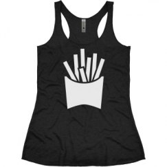 Ladies Slim Fit Super Soft Racerback Triblend Tank