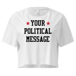 Ladies Festival Cali Crop Top Tee