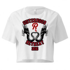 Ladies Festival Cali Crop Top Tee