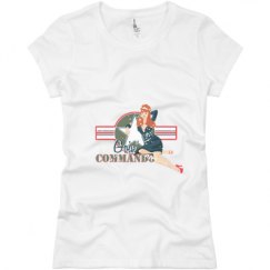 Ladies Slim Fit Basic Promo Jersey Tee