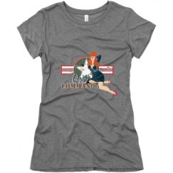 Ladies Slim Fit Super Soft Triblend Tee