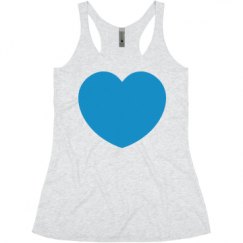 Ladies Slim Fit Super Soft Racerback Triblend Tank