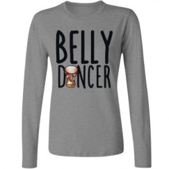 Ladies Relaxed Fit Basic Long Sleeve Tee