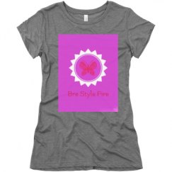Ladies Slim Fit Super Soft Triblend Tee