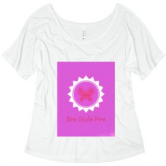 Ladies Flowy Slouchy Tee