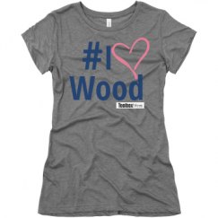 Ladies Slim Fit Super Soft Triblend Tee