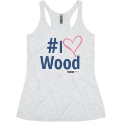 Ladies Slim Fit Super Soft Racerback Triblend Tank