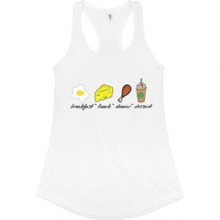 Ladies Slim Fit Racerback Tank Top