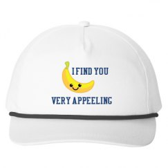 Snapback Five-Panel Rope Hat