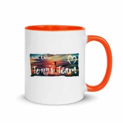 11oz Ceramic Mug with Color Inside