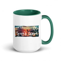 15oz Ceramic Mug with Color Inside