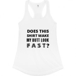 Ladies Slim Fit Racerback Tank Top