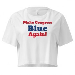 Ladies Festival Cali Crop Top Tee