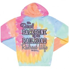 Unisex Tie-Dye Fleece Hoodie