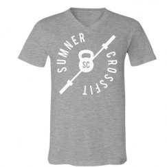 Unisex V-Neck Jersey Tee