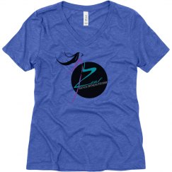 Royal Blue Relaxed Fit Short Sleeve Shirt with Logo