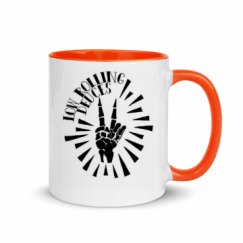 11oz Ceramic Mug with Color Inside