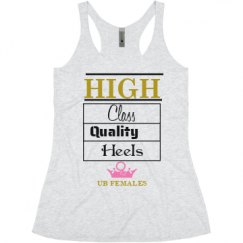 Ladies Slim Fit Super Soft Racerback Triblend Tank