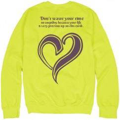 Unisex Neon Crewneck Sweatshirt