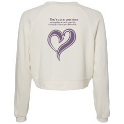 Women's Raglan Pullover Fleece