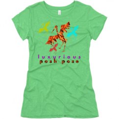 Ladies Slim Fit Super Soft Triblend Tee