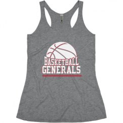 Ladies Slim Fit Super Soft Racerback Triblend Tank