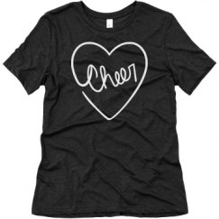 Ladies Relaxed Fit Super Soft Triblend Tee