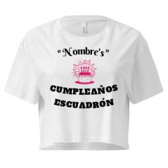 Ladies Festival Cali Crop Top Tee