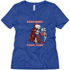 Ladies Relaxed Fit V-Neck Tee