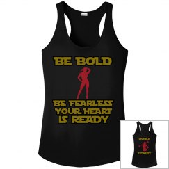 DONDIFITNESS LADIES RACERBACK TANK TOP
