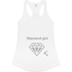 Ladies Slim Fit Racerback Tank Top