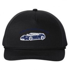 Snapback Five-Panel Rope Hat