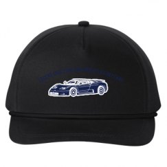 Snapback Five-Panel Rope Hat