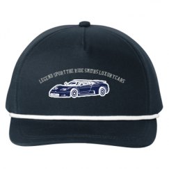 Snapback Five-Panel Rope Hat