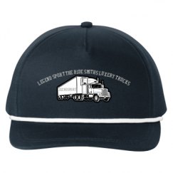 Snapback Five-Panel Rope Hat