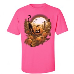 Unisex Ultra Cotton Safety Neon Crewneck Tee