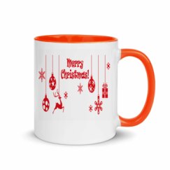 11oz Ceramic Mug with Color Inside