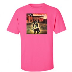 Unisex Ultra Cotton Safety Neon Crewneck Tee