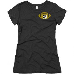 Ladies Slim Fit Super Soft Triblend Tee