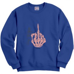 Unisex Film and Foil Crewneck Sweatshirt