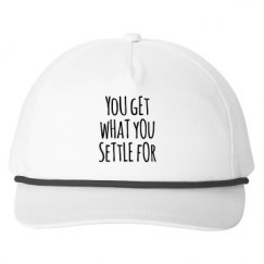 Snapback Five-Panel Rope Hat